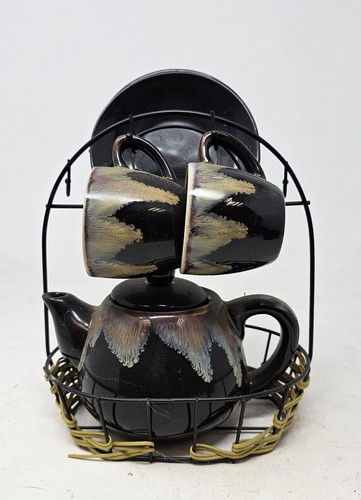 Person coffe set with basket - set,