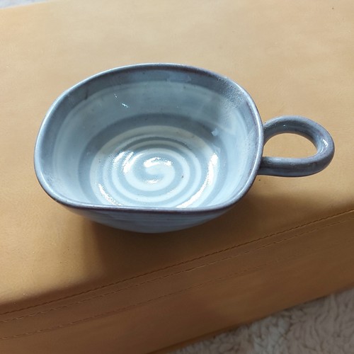 Vintage pottery bowl with - vintage,