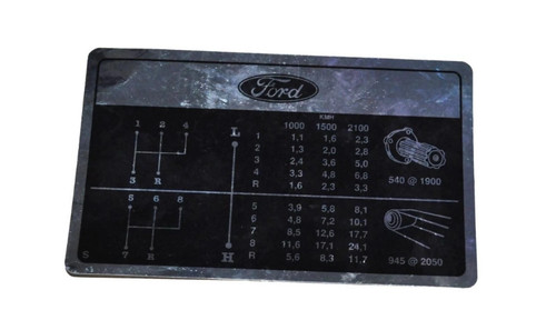Decal gear shift - ,