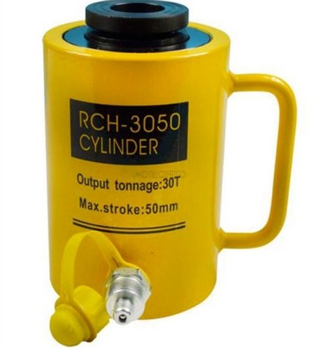 Hydraulic hollow hole cylinder - hollow,