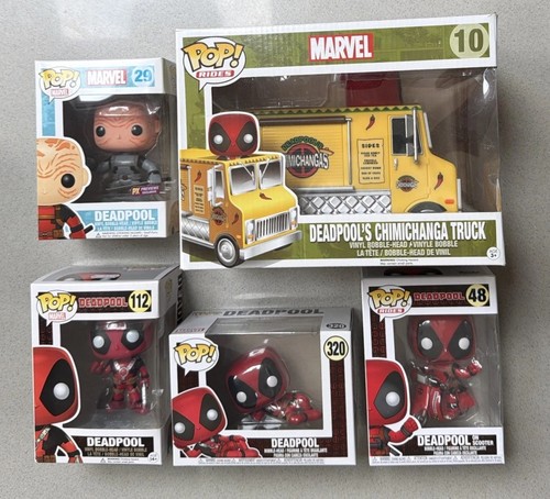 Funko pop marvel deadpool - funko,