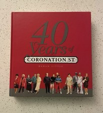 Coronation Street 40 Year Hard Back Book Good Condition