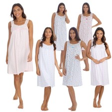 Ladies 100% Cotton Sleeveless