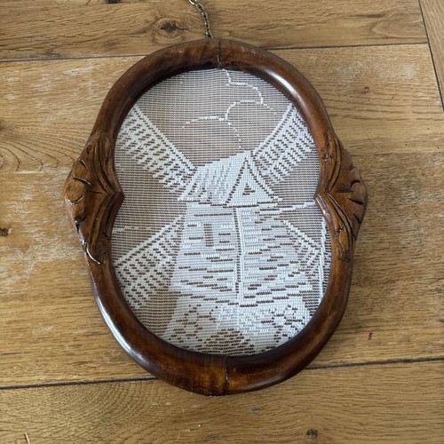 Vintage dutch lace windmill - vintage,
