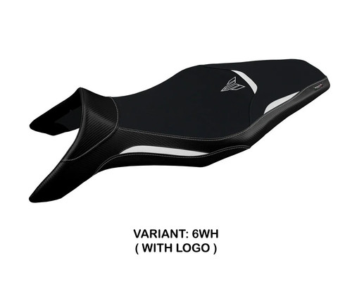 Seat saddle cover - , white