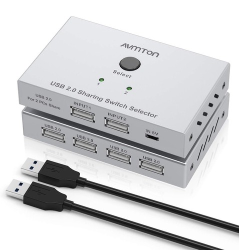 Avmton kvm usb sharing switch - kvm,