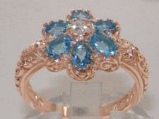 Solid 9ct Rose Gold Natural