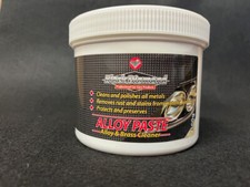 BLACK DIAMOND 500g ALLOY PASTE metal polishing paste MADE IN ENGLAND