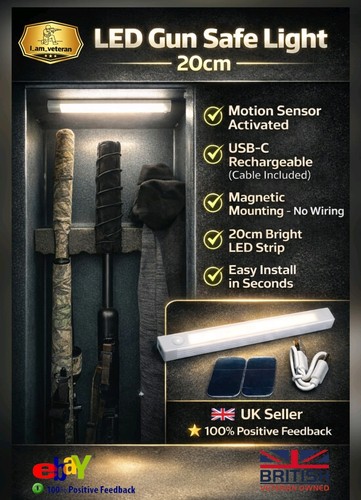20cm led gun safe light - led,