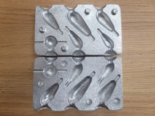 Metal Pear Fishing Weight Mold