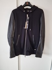 DIESEL LEATHER  JACKET Biker Leather Arms Jacket X L-Mifun-1 Giacca 00SJMK/0GAJL