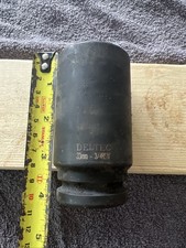 Deltec 33mm, 3/4BSW, Extra Deep,  3/4 Inch Drive, 6 Point Socket, New, Old Stock