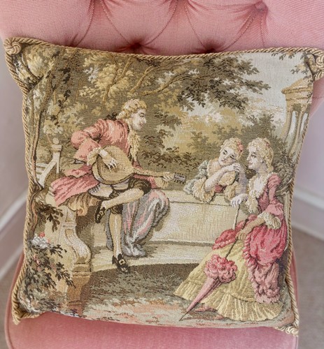 Vintage belgian tapestry - belgian,