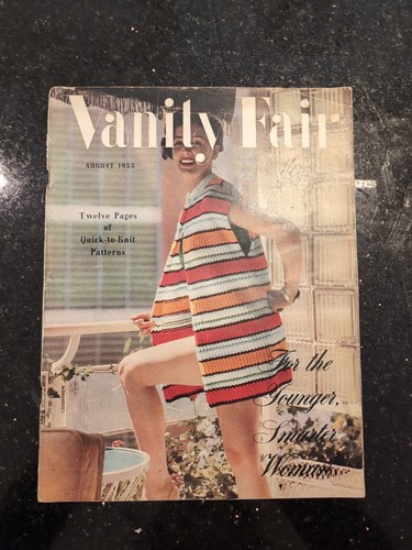 Vintage aug 1955 vanity fair - vanity,