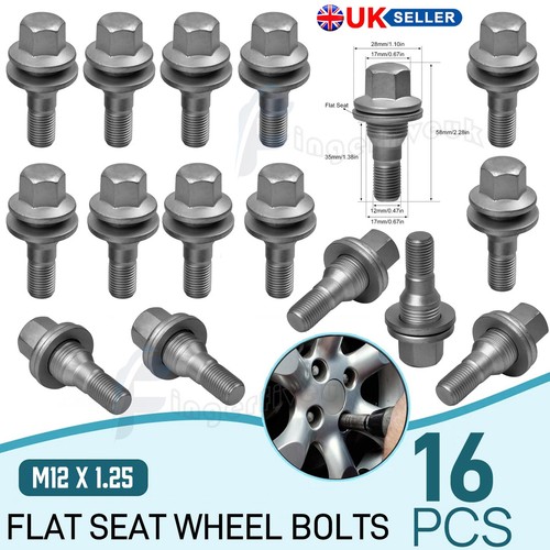 16x wheel bolts - 16x, 17mm