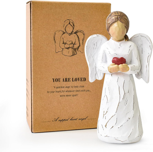 Guardian angel statue healing - angel, statue,