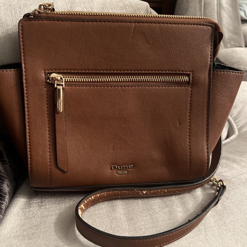 Dune handbag tan messenger - handbag,