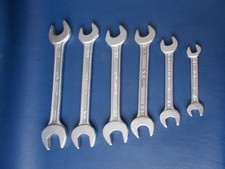 Set of 6 Gedore No 12 Spanners