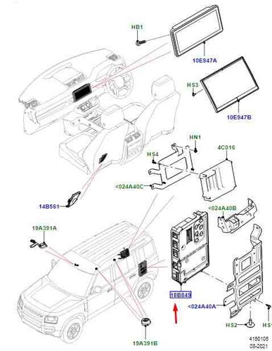 Land rover defender - defender, l663