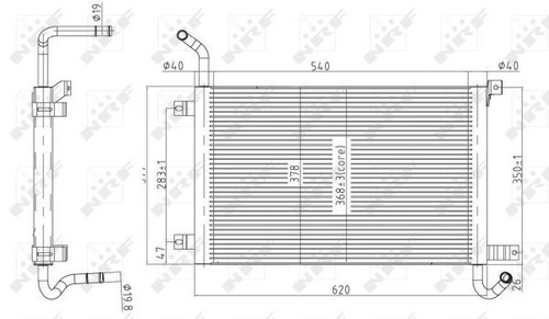 Nrf radiator for land range - nrf,