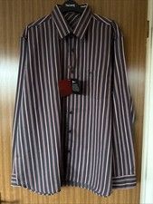 Gabicci Men's Long Sleeve Stripe Shirt X Large New