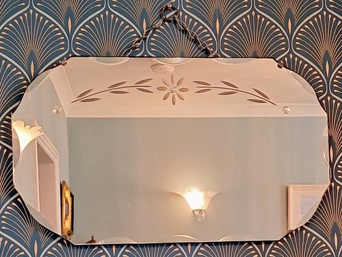Art deco pretty scalloped - art, rare