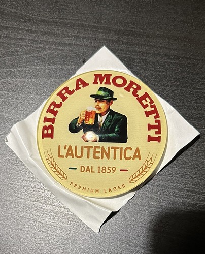 Birra moretti new beer pump - beer,