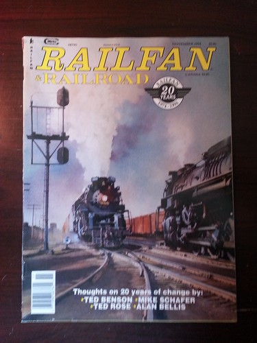 Railfan railroad magazine - &,