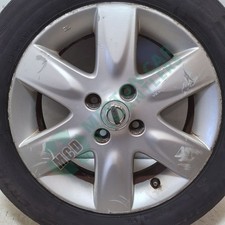 NISSAN Micra III / K12 MICRA IV / K13 15" ALLOY WHEEL AND TYRE 175 60 15Y 77686