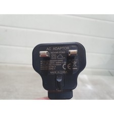 Ktec KSAS0060500100VKD Power Supply AC Adapter Black 5-V 1.0-Amp Wall UK Plug