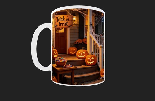 Ceramic halloween novelty - ceramic, mug