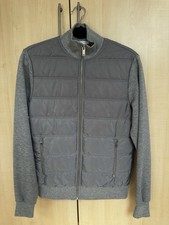 Men grey quilted hybrid - grey,