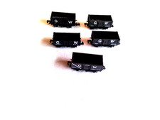 RAKE OF 5 ASSORTED   "  GWR  "  MINERAL / COAL WAGONS   N  GAUGE