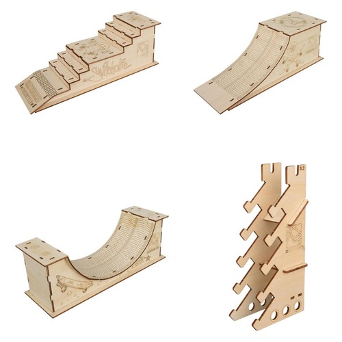 Finger skateboard ramp set - finger,