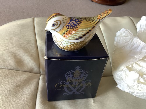 Royal crown derby firecrest - crown,
