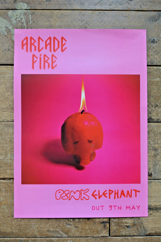 Arcade fire pink elephant - arcade,