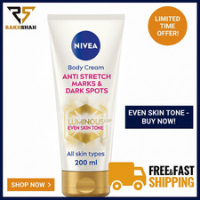 NIVEA Luminous 630 Anti Stretch Mark & Dark Spot Cream 200ml – 48h Moisturiser w