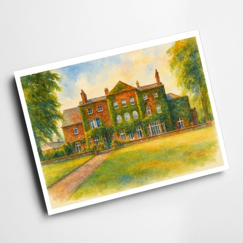 Print quorn hall - a4,