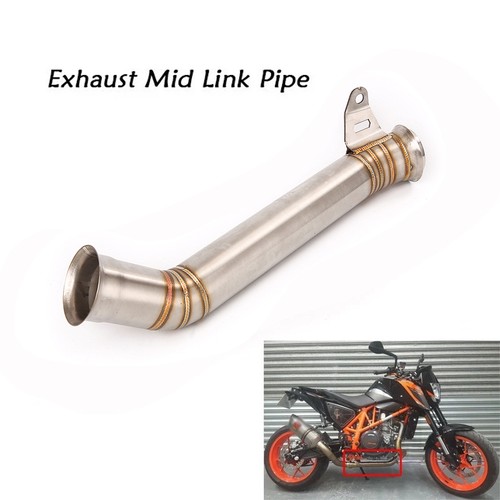 Exhaust muffler mid link - muffler,