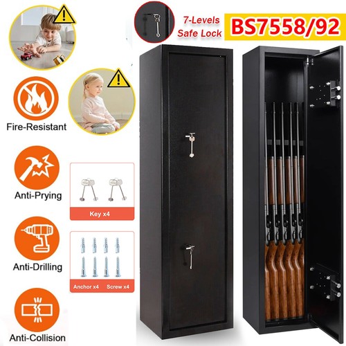 Gun cabinet safe - cabinet, rifle