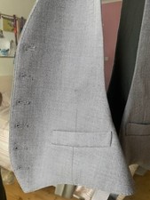 Moss Bross Grey Waistcoat size 40