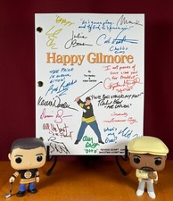 Happy Gilmore Script Signed-