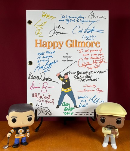 Happy gilmore script signed - happy,