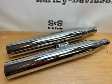 Genuine Harley-Davidson Softail MK8 Exhaust Muffler Silencer 64900939, 64900940