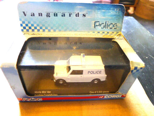Morris mini police van - ,