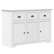 Sideboard Highboard Cupboard Home Storage Side Cabinet Solid Wood Pine vidaXL