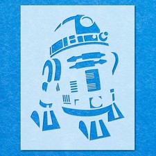 R2D2 Star wars Stencil: Mylar