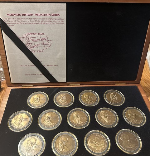 Mormon historical medallion - mormon,