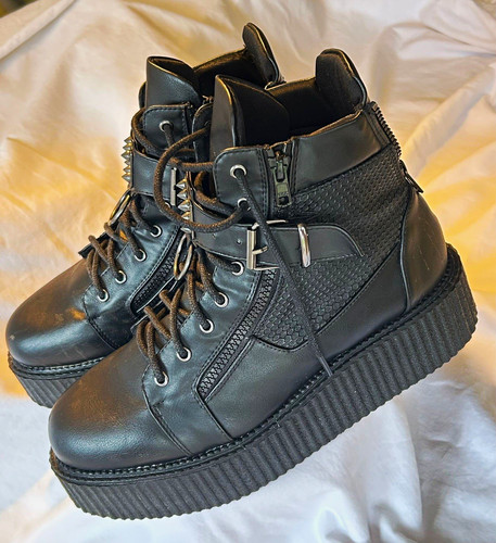 Demonia creeper 566 - demonia, black