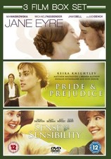 Jane Eyre (2011) / Sense and Sensibility (1996) / Pride and Prejudice (2005) - T